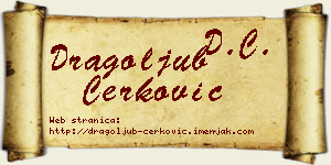 Dragoljub Čerković vizit kartica